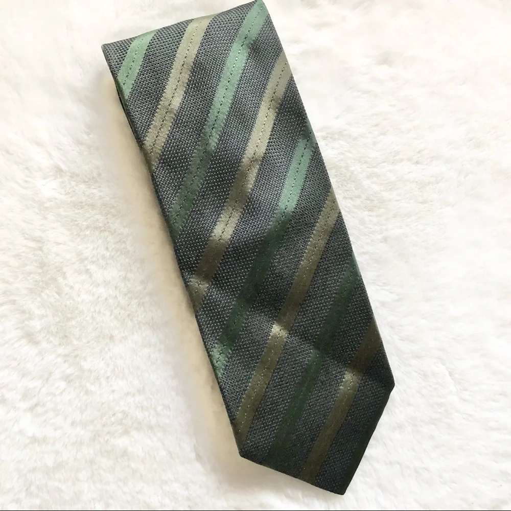 KITON Striped Tie Trendy Stylish Work Wear Classic Designer